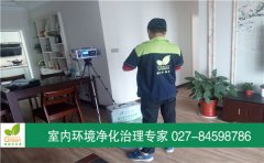武汉蔡甸区同馨花园新房室内空气检测