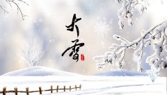 大雪至,仲冬始