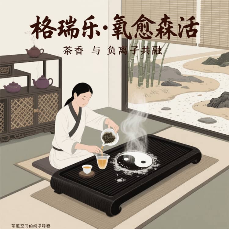 茶馆的 “心境调和剂”，格瑞乐沏的