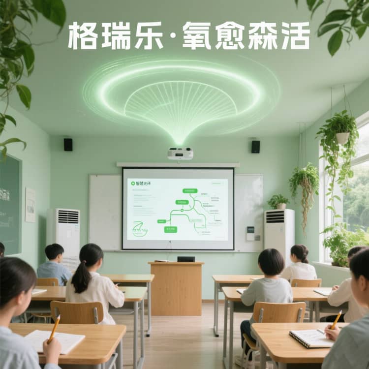 格瑞乐・氧愈森活 - 培训教室空气净化解决方案：让每一堂课都浸润在清氧里