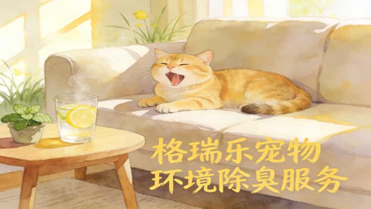 武汉养宠家庭看过来！格瑞乐宠物环境除臭服务，让爱与清新共存